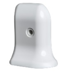 PIECE DE TERMINAISON PLINTHE BLANC 100mm GAUCHE PHTSX 100